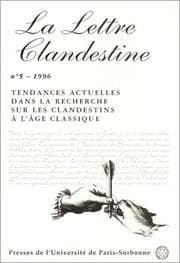 Tapa de La Lettre clandestine, numéro 5, 1996