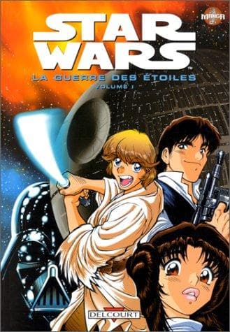 Tapa de Star Wars en manga