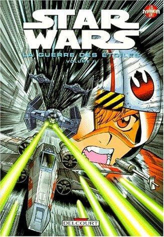 Tapa de Star Wars en manga