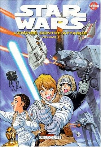 Tapa de Star Wars en manga