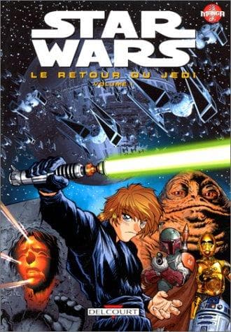 Tapa de Star Wars en manga