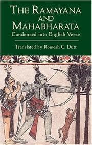 Tapa de The Ramayana and the Mahabharata: condensed into English verse
