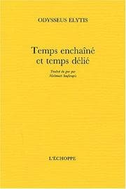 Tapa de Temps enchaine et temps delie