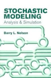 Tapa de Stochastic modeling