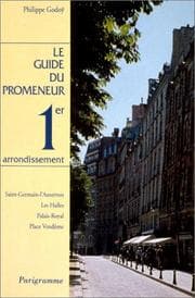 Tapa de Le guide du promeneur, 1er arrondissement
