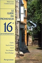 Tapa de Le guide du promeneur, 16e arrondissement