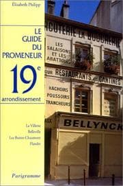 Tapa de Le guide du promeneur 19e arrondissement