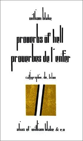 Tapa de Proverbs of hell =
