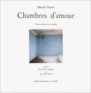Tapa de Chambres d'amour, 3 éditions revue et complétée