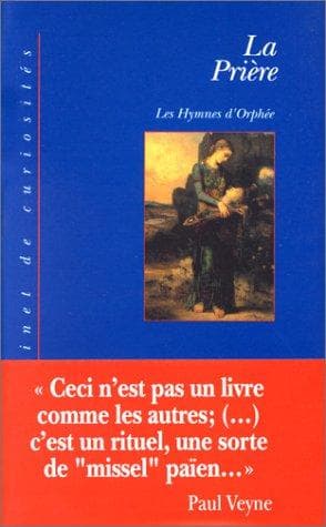 Tapa de La Prière - Les Hymnes d'Orphée