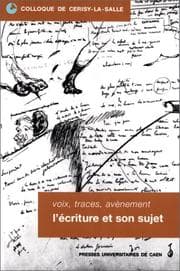 Tapa de Voix, traces, avènements