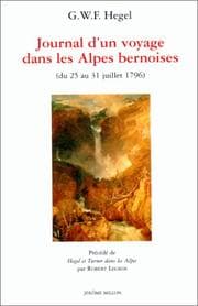 Tapa de Journal d'un voyage dans les Alpes bernoises