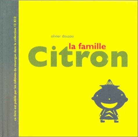 Tapa de La famille Citron