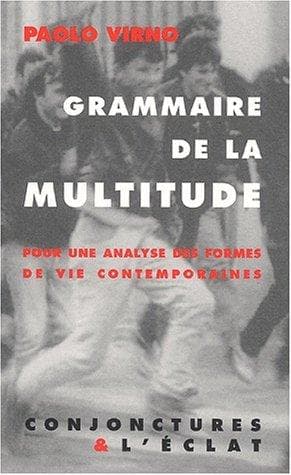 Tapa de Grammaire de la multitude
