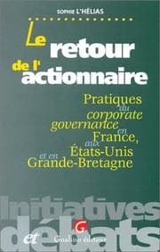 Tapa de Le retour de l'actionnaire