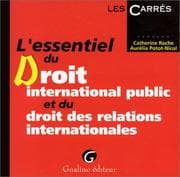 Tapa de L'essentiel du droit international public et du droit des relations internationales