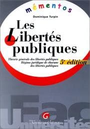 Tapa de Les Libertés publiques