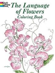 Tapa de The Language of Flowers Coloring Book