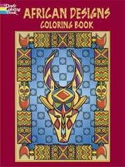 Tapa de African Designs Coloring Book