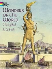 Tapa de Wonders of the World Coloring Book