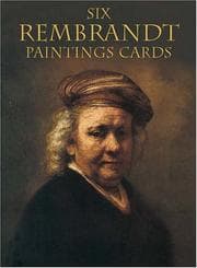 Tapa de Six Rembrandt Paintings Cards