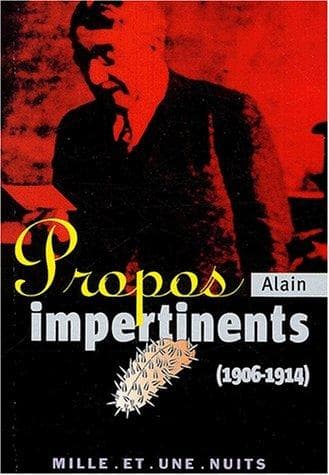 Tapa de Propos impertinents (1906-1911)