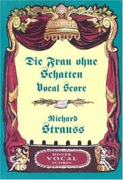 Tapa de Die Frau ohne Schatten Vocal Score