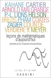 Tapa de Leçons de mathématiques d'aujourd'hui