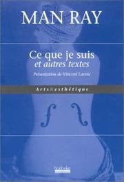 Tapa de Ce que je suis et autres textes