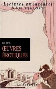Tapa de Oeuvres érotiques - tome 1