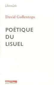 Tapa de Poetique du lisuel
