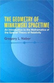 Tapa de The geometry of Minkowski spacetime