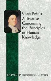 Tapa de Treatise Concerning the Principles of Human Knowledge