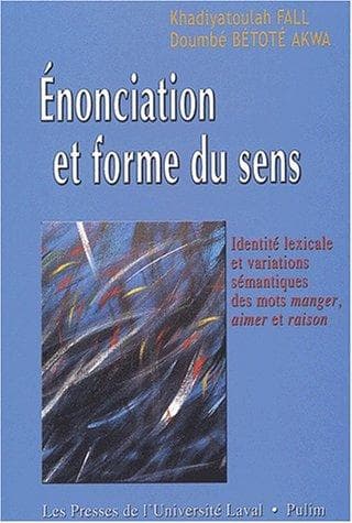 Tapa de Énonciation et forme du sens