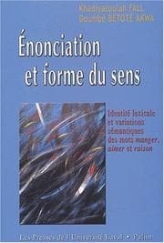 Tapa de Énonciation et forme du sens