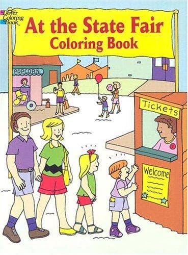Tapa de At the State Fair Coloring Book
