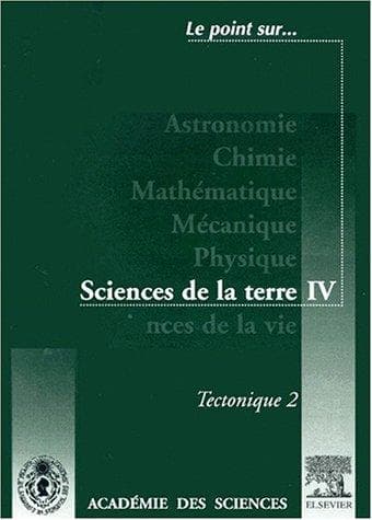Tapa de Sciences de la Terre, numéro 4, Tectonic