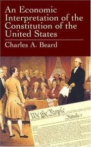 Tapa de An Economic Interpretation of the Constitution of the United States