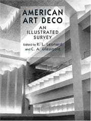 Tapa de American art deco