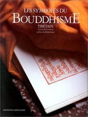 Tapa de Symboles du bouddhisme tibetain