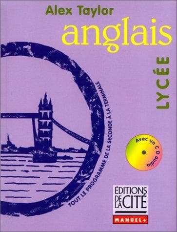 Tapa de Anglais, niveau lycée
