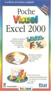 Tapa de Poche Visuel Excel 2000