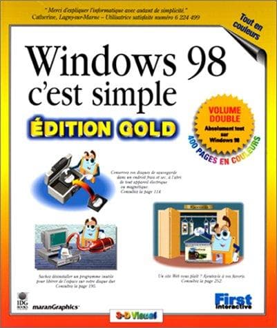 Tapa de Windows 98, c'est simple Edition Gold