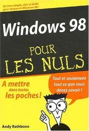 Tapa de Windows 98 pour les nuls