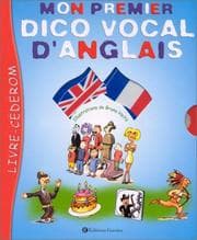 Tapa de Mon premier dico vocal d'anglais (livre-cédérom)
