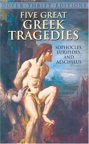 Tapa de Five great Greek tragedies