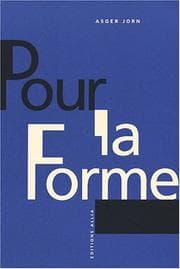 Tapa de Pour la forme