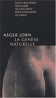 Tapa de La genèse naturelle