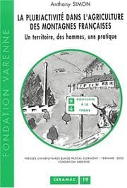 Tapa de La pluriactivite dans l'agriculture des montagnes françaises. un territoire des hommes une pra