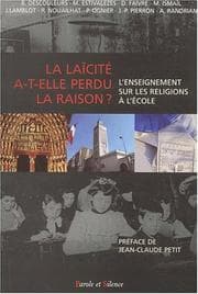 Tapa de La laïcité a-t-elle perdu la raison?